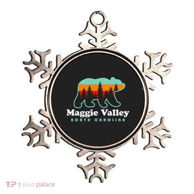 Maggie Valley North Carolina Mountain Town Vacation Ornament