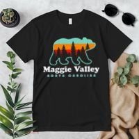 Maggie Valley North Carolina Mountain Town Vacation Premium T-Shirt thumb 2