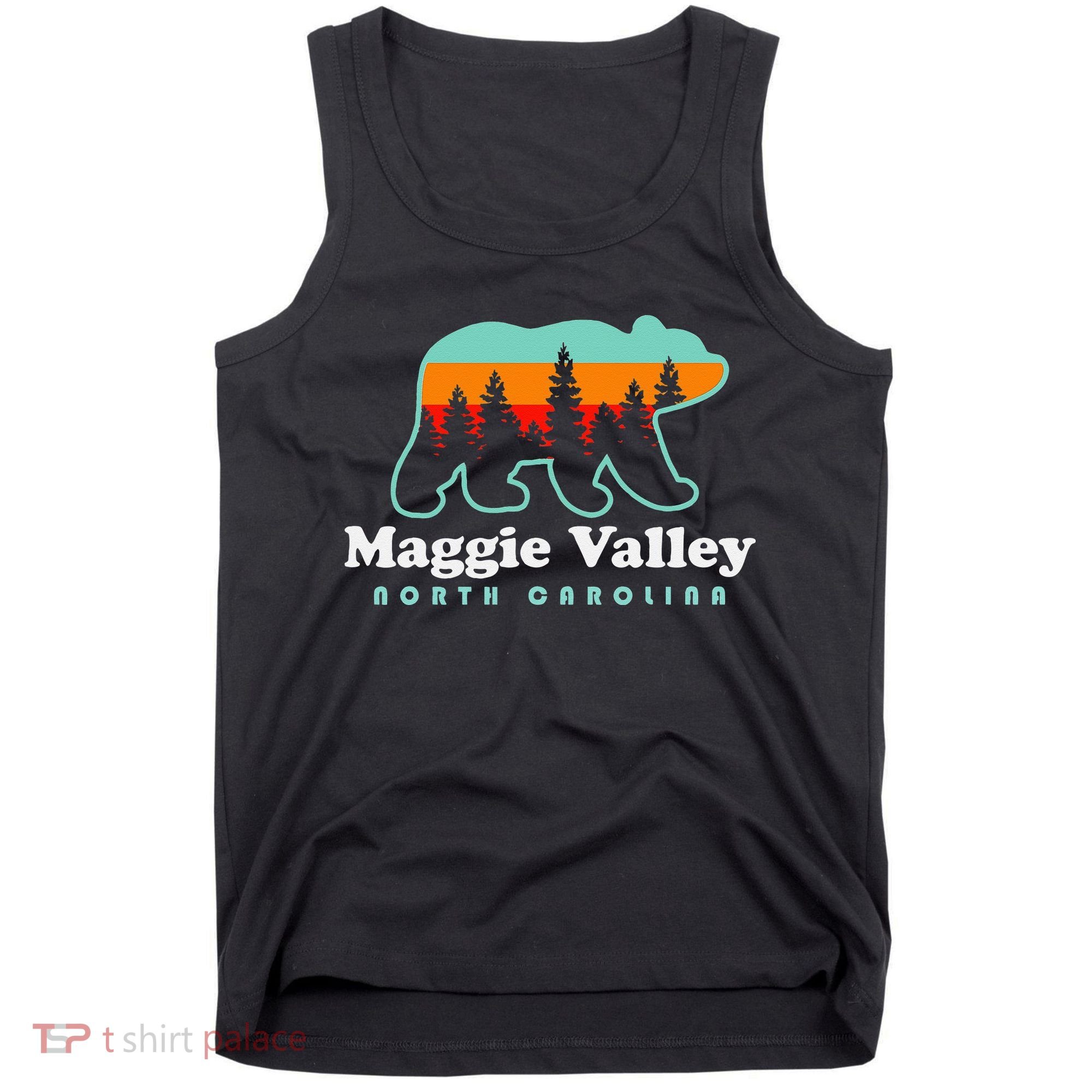 Maggie Valley North Carolina Mountain Town Vacation Tank Top