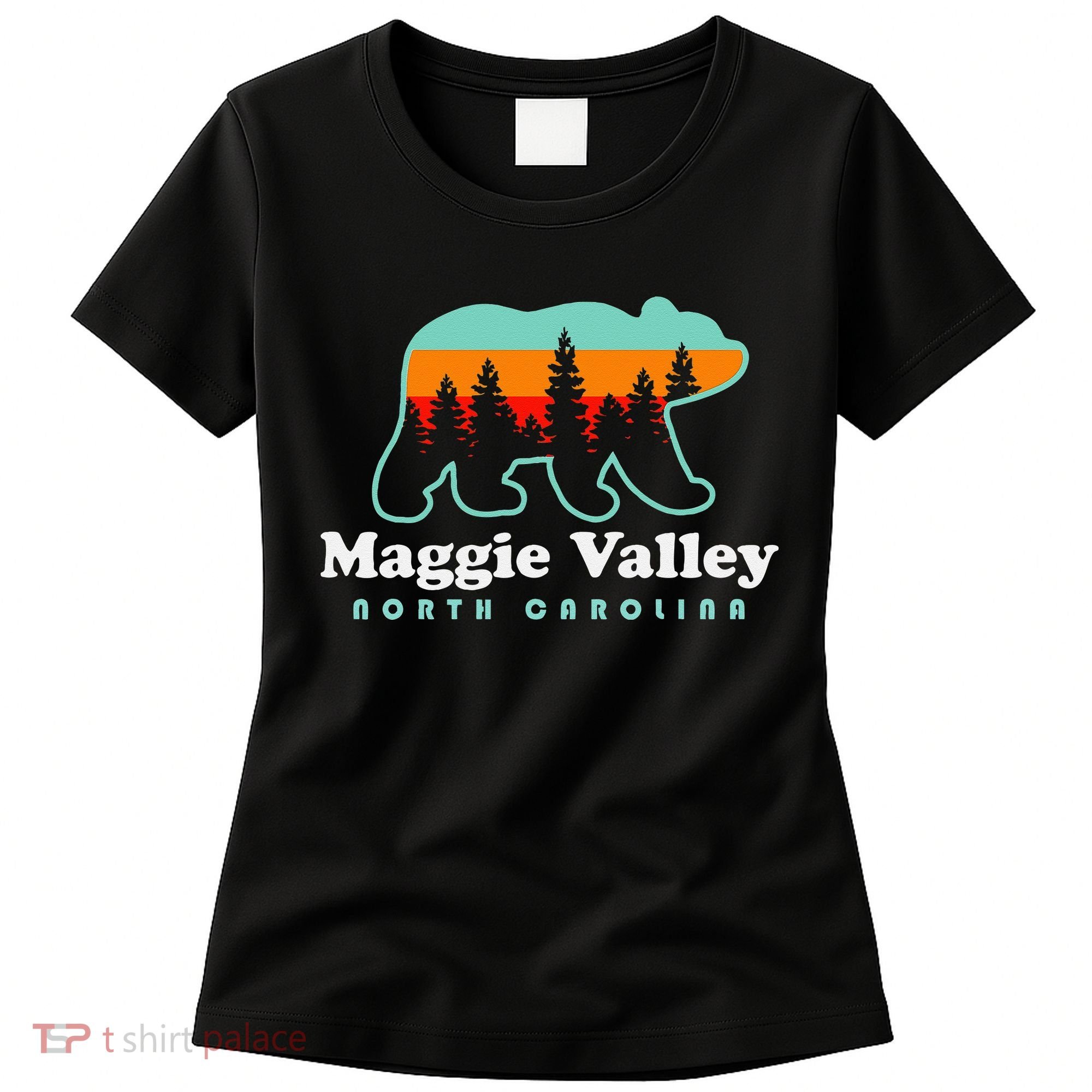 Maggie Valley North Carolina Mountain Town Vacation Women's T-Shirt