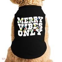 Merry Vibes Only Christmas Light Doggie Tank thumb 0