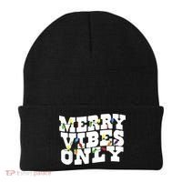 Merry Vibes Only Christmas Light Beanie thumb 0