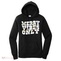 Merry Vibes Only Christmas Light Women's Hoodie thumb 0