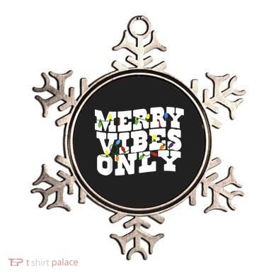 Merry Vibes Only Christmas Light Ornament