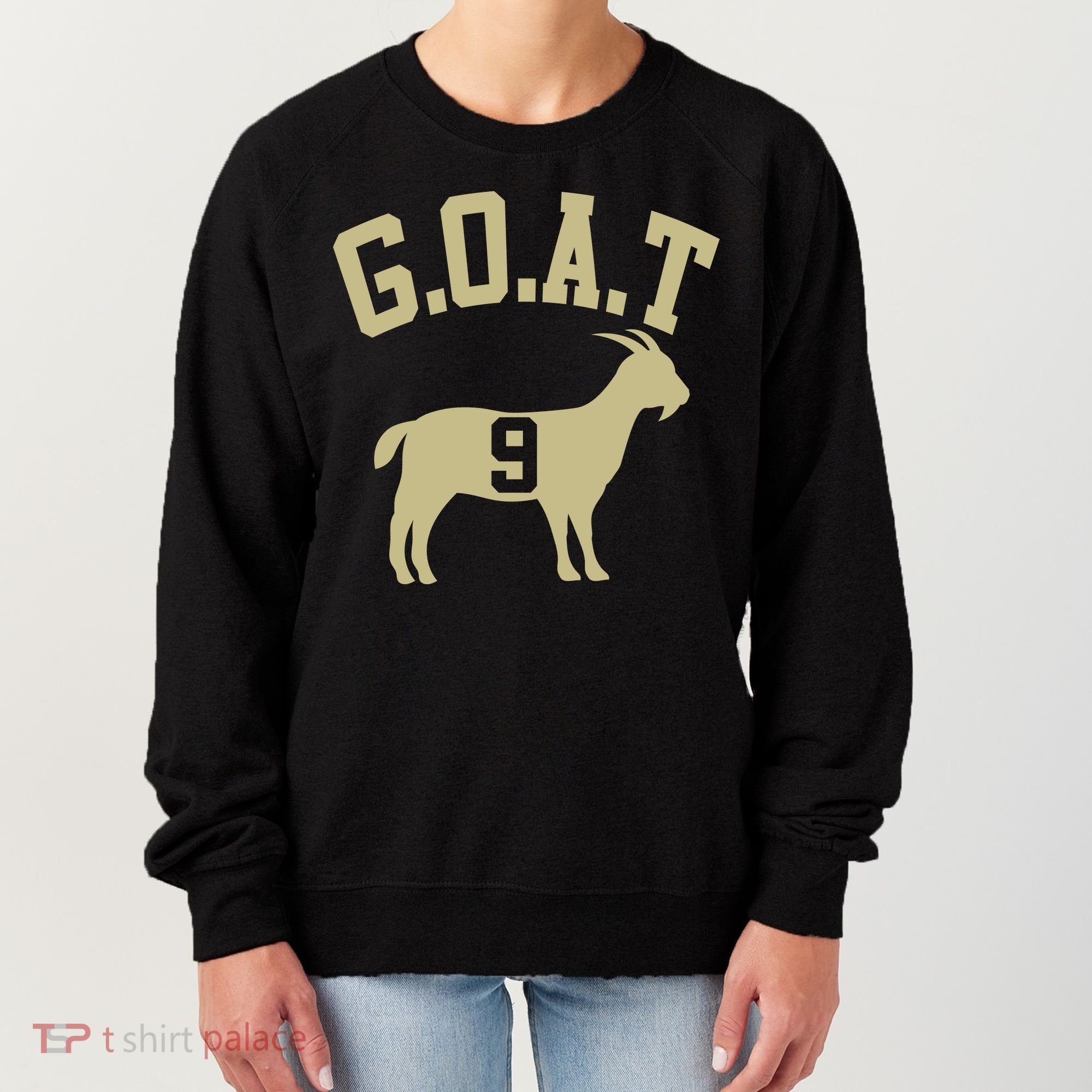  MVP Goat 9 Football  Women's Sweatshirt
