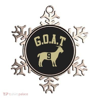  MVP Goat 9 Football  Ornament
