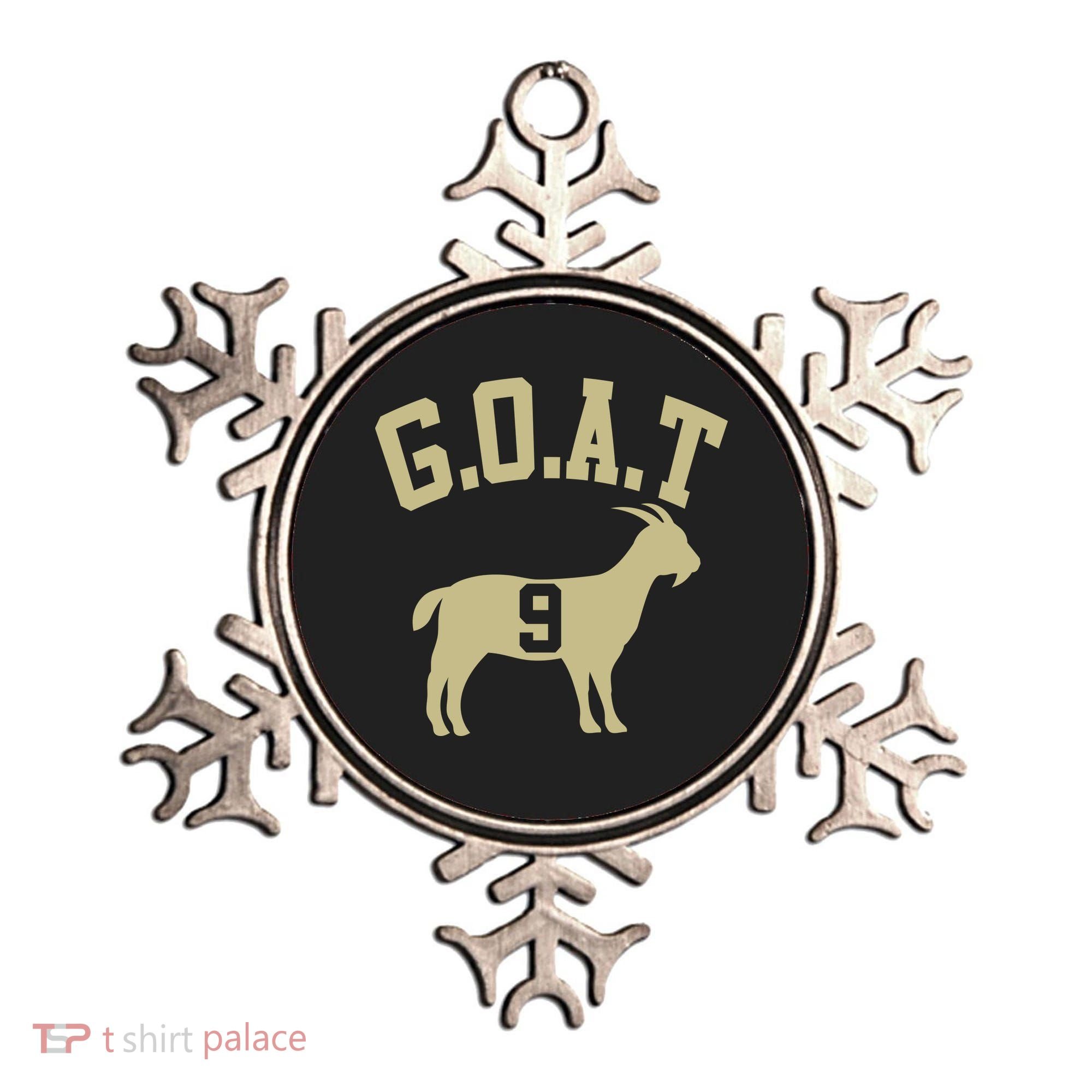 MVP Goat 9 Football  Ornament