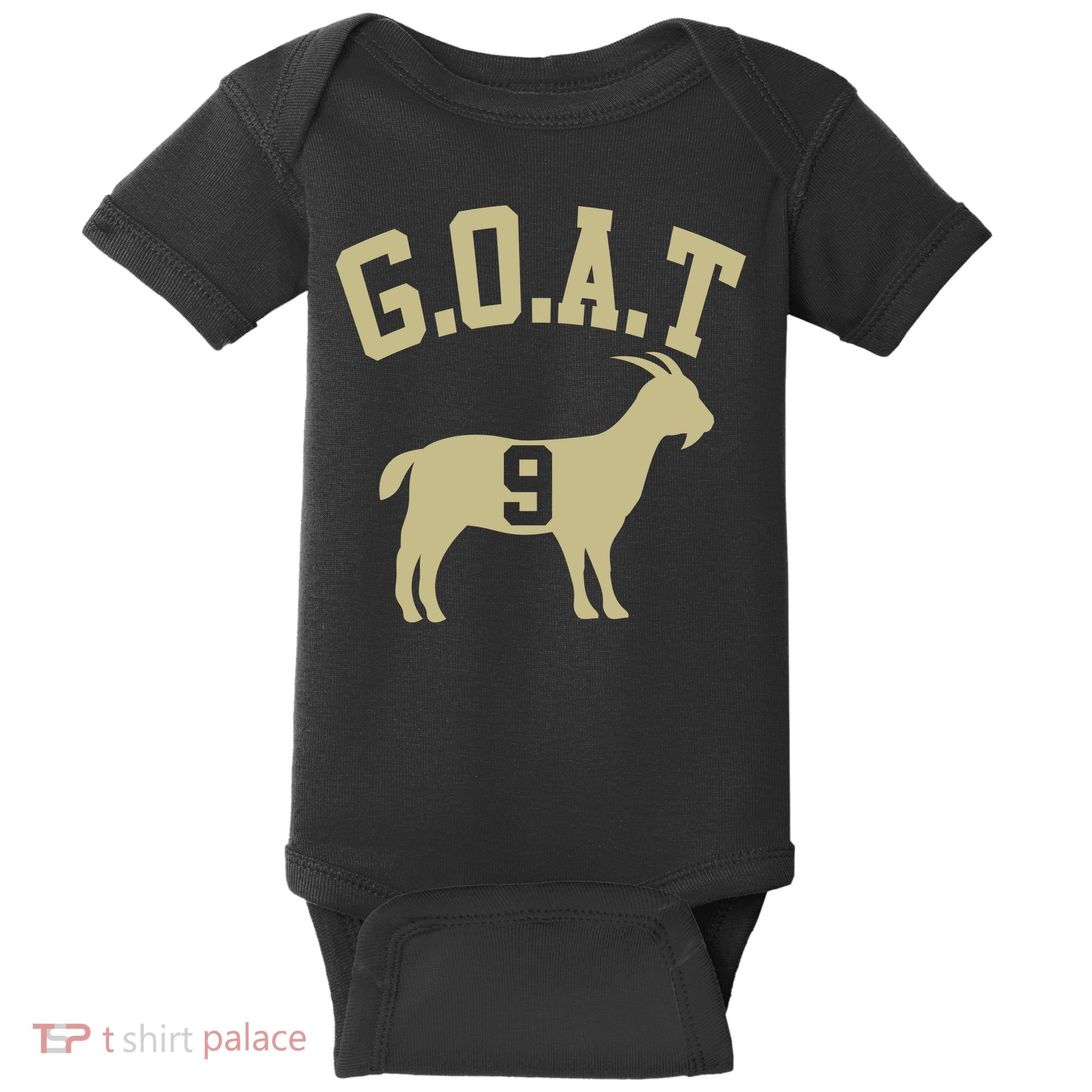  MVP Goat 9 Football  Baby Bodysuit