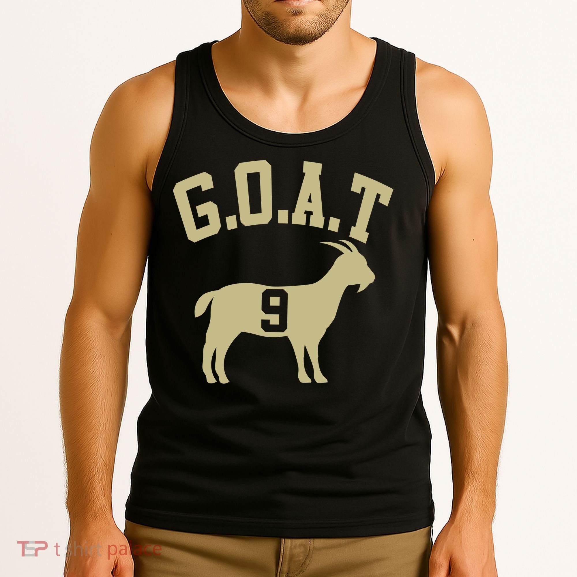  MVP Goat 9 Football  Tank Top