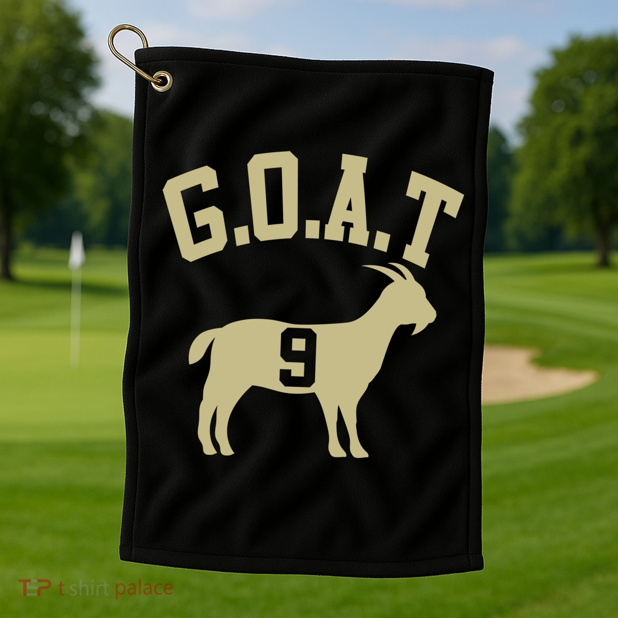  MVP Goat 9 Football  Golf Towel