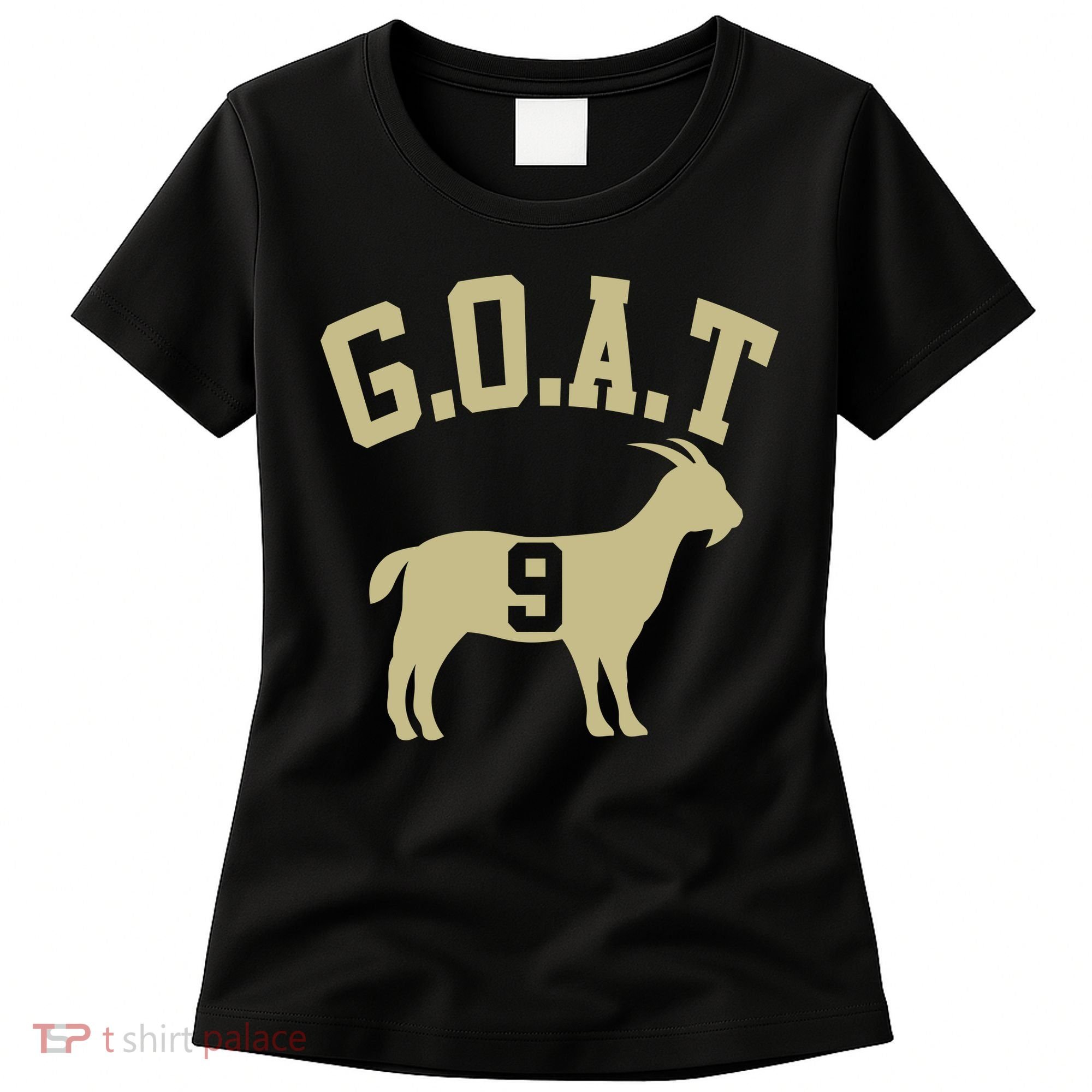  MVP Goat 9 Football  Women's T-Shirt