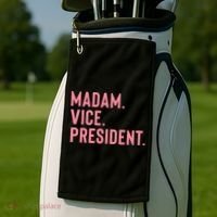 Madam Vice President Gift Golf Towel thumb 2