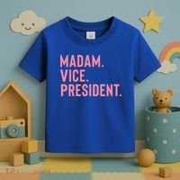 Madam Vice President Gift Toddler T-Shirt thumb 3