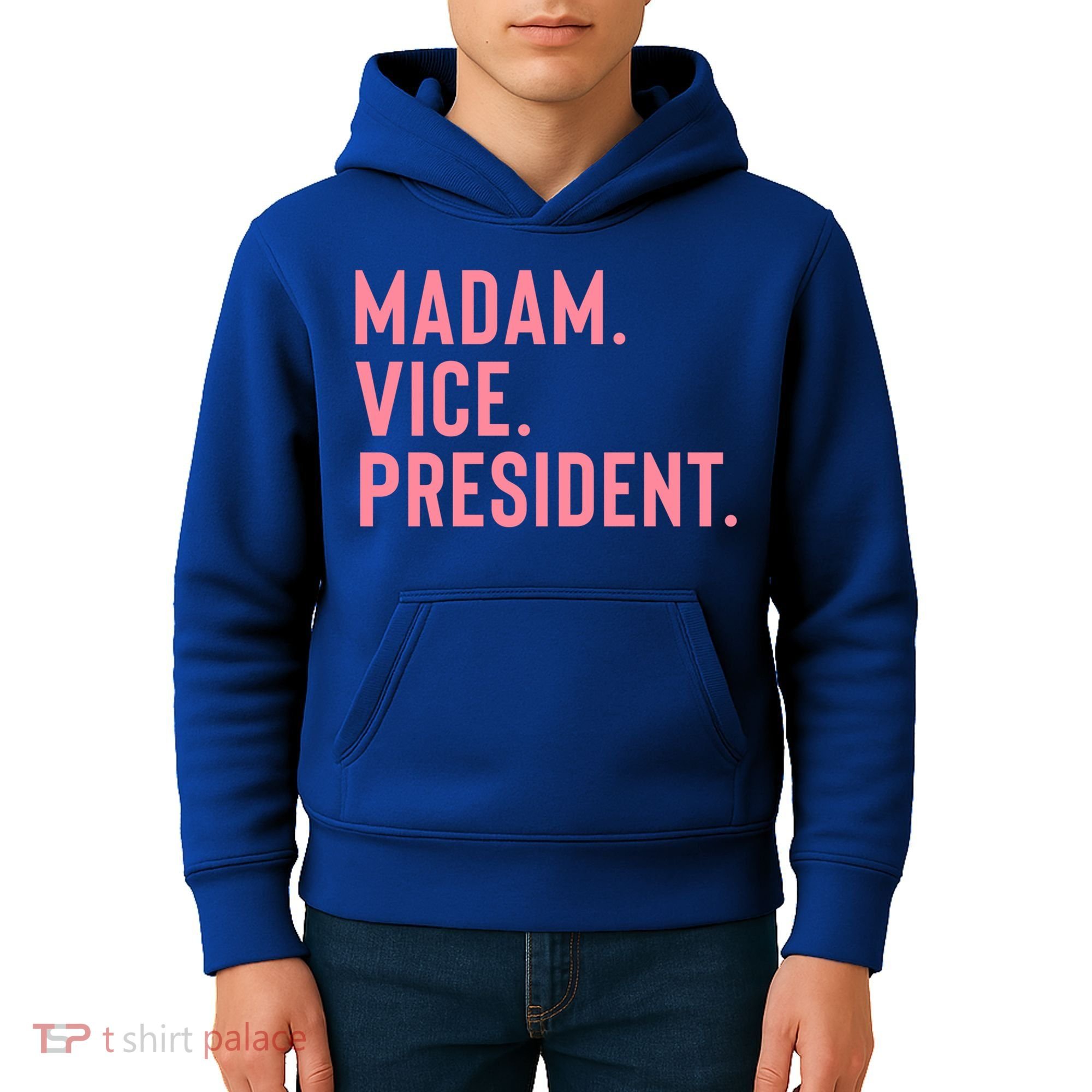 Madam Vice President Gift Kids Hoodie