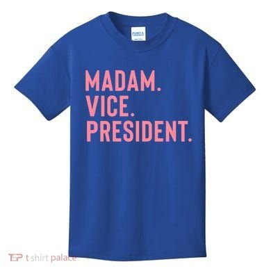 Madam Vice President Gift Kids T-Shirt