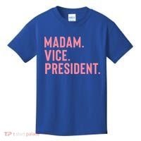 Madam Vice President Gift Kids T-Shirt thumb 0