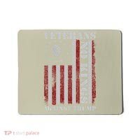 Military Veterans Protest USA Flag No Kings America Protest Gift Mousepad thumb 0