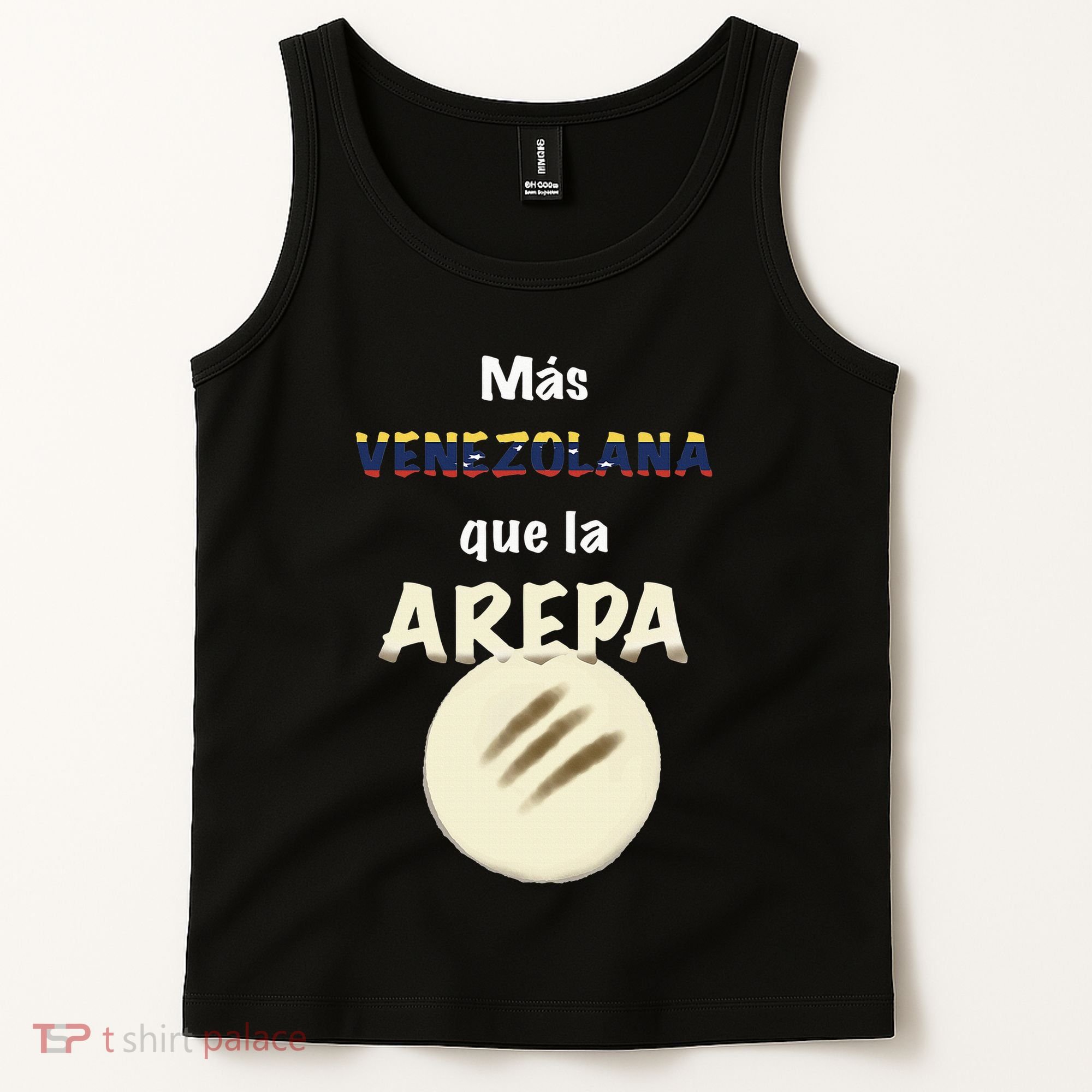 Mas Venezolana Que La Arepa Venezuelan Tank Top
