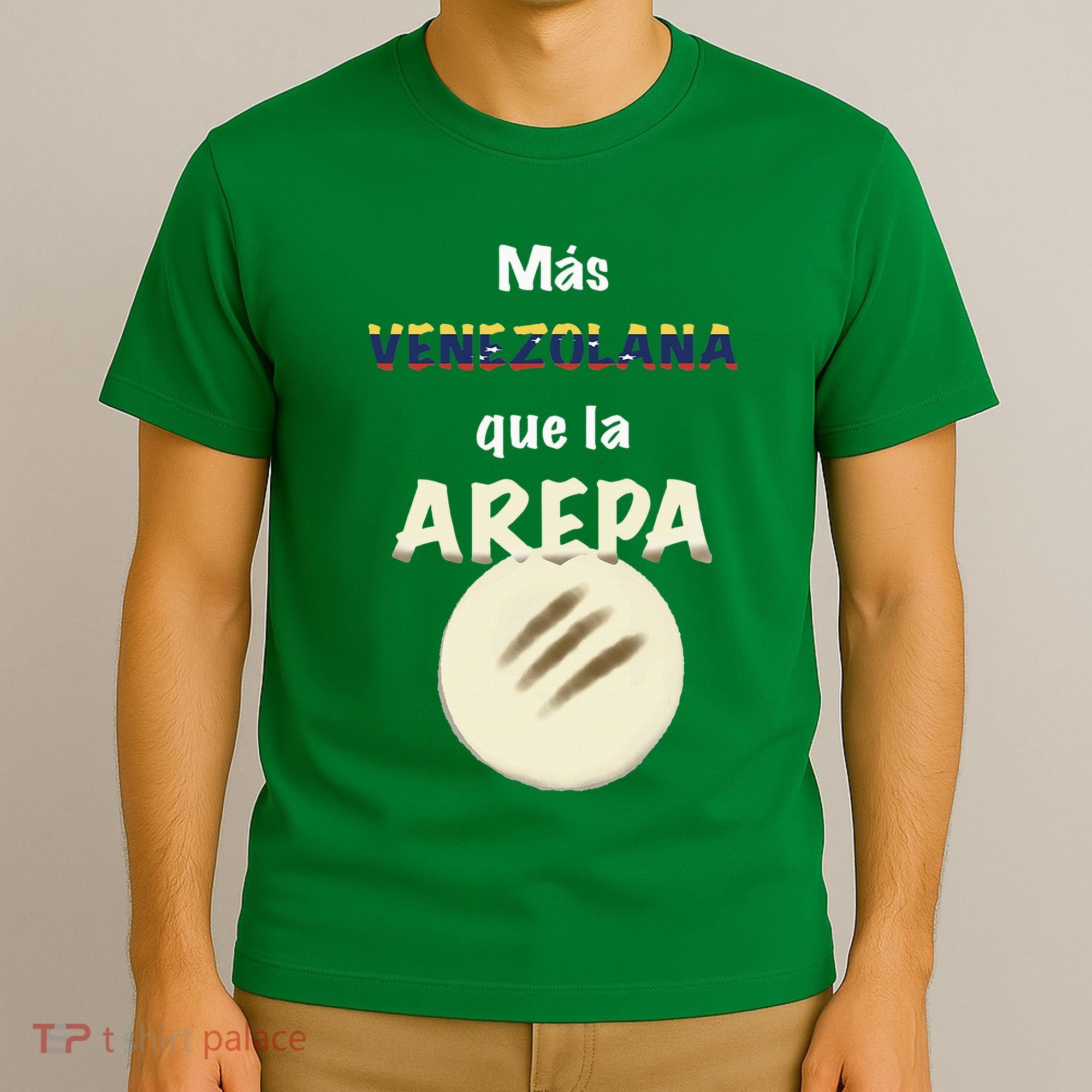 Mas Venezolana Que La Arepa Venezuelan T-Shirt