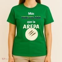 Mas Venezolana Que La Arepa Venezuelan T-Shirt thumb 4
