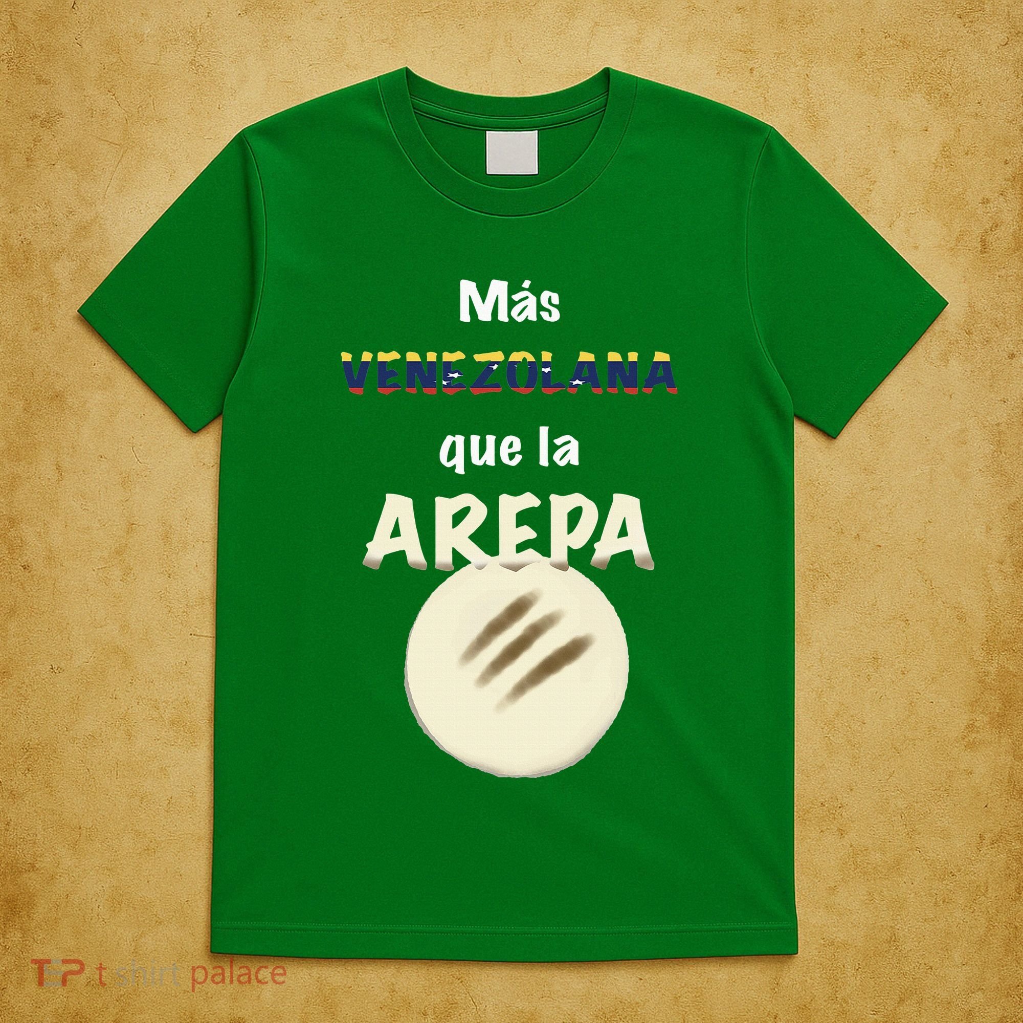 Mas Venezolana Que La Arepa Venezuelan T-Shirt