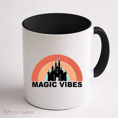 Magic Vibes Retro Coffee Mug back