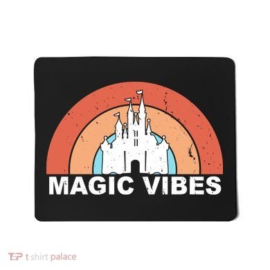 Magic Vibes Retro Mousepad