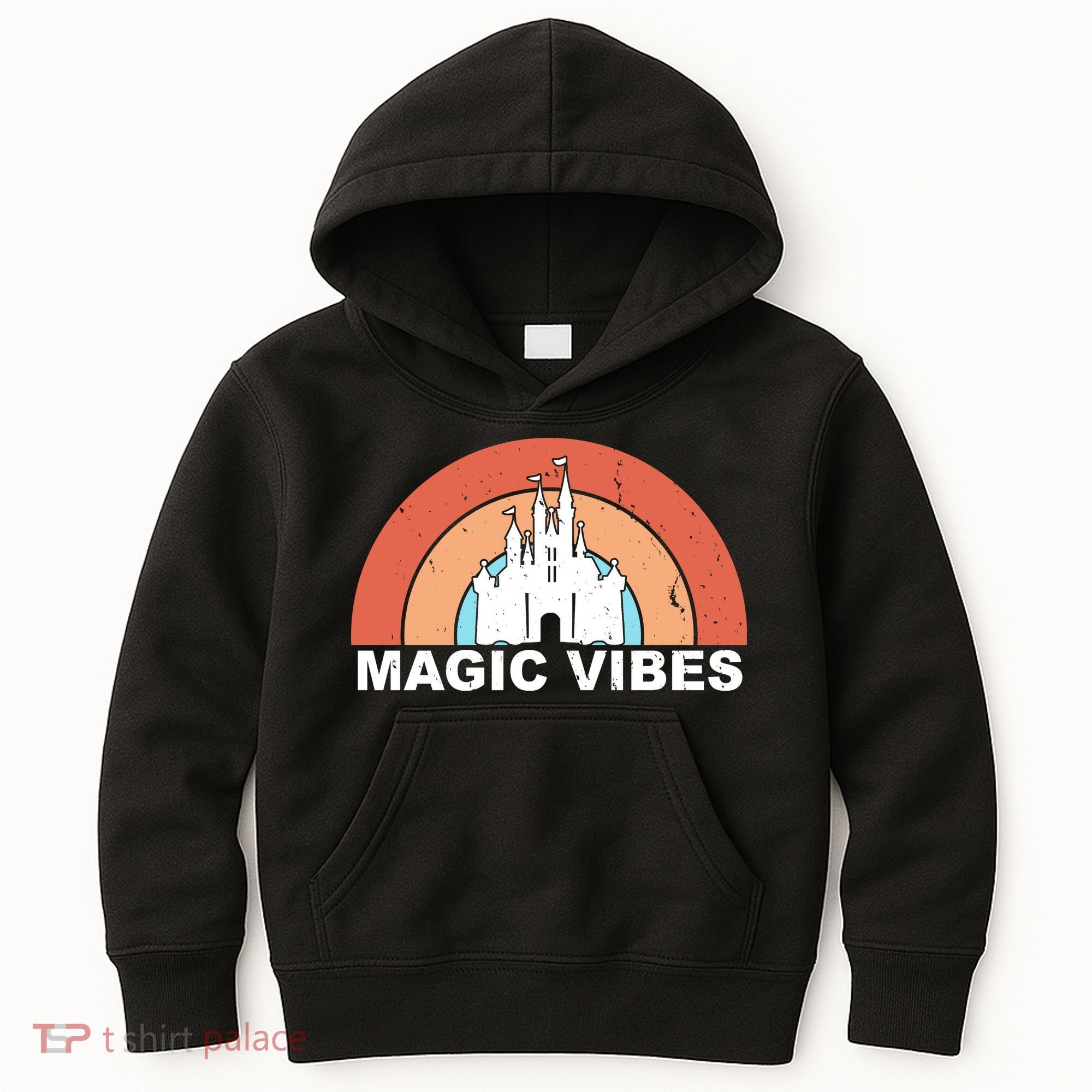 Magic Vibes Retro Kids Hoodie