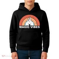 Magic Vibes Retro Kids Hoodie thumb 4