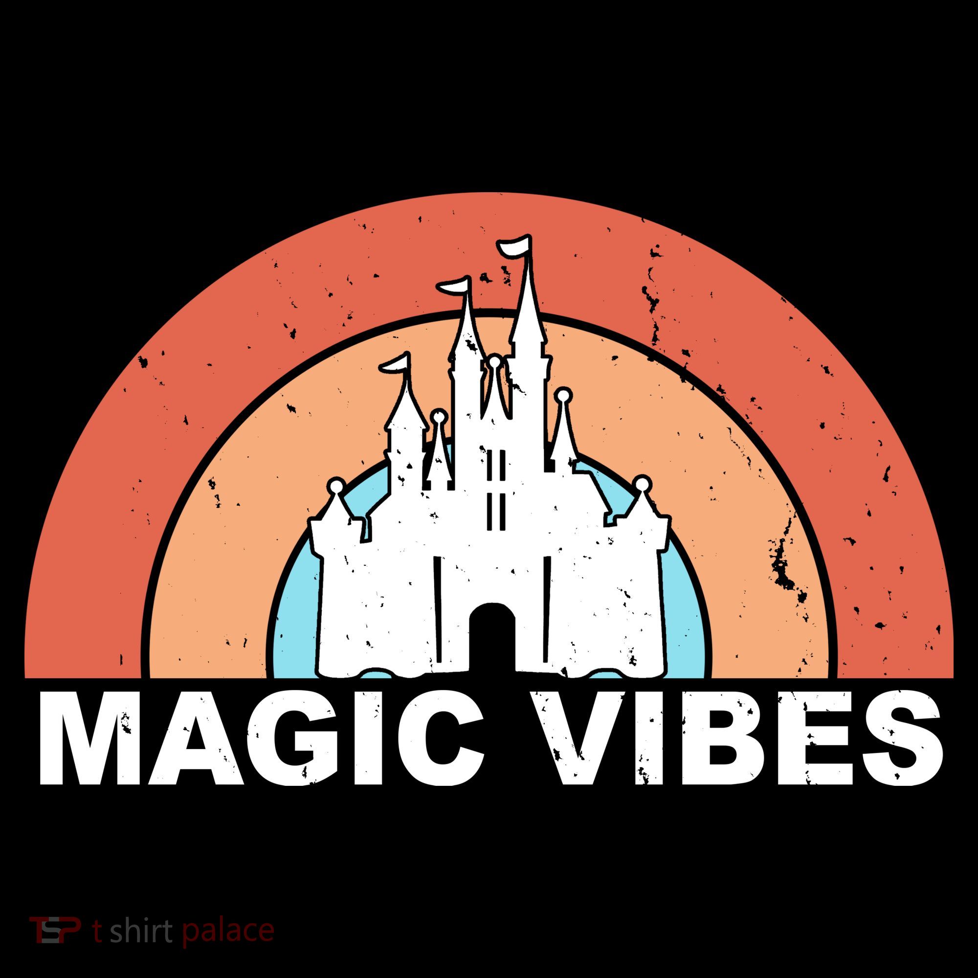 Magic Vibes Retro Kids Hoodie