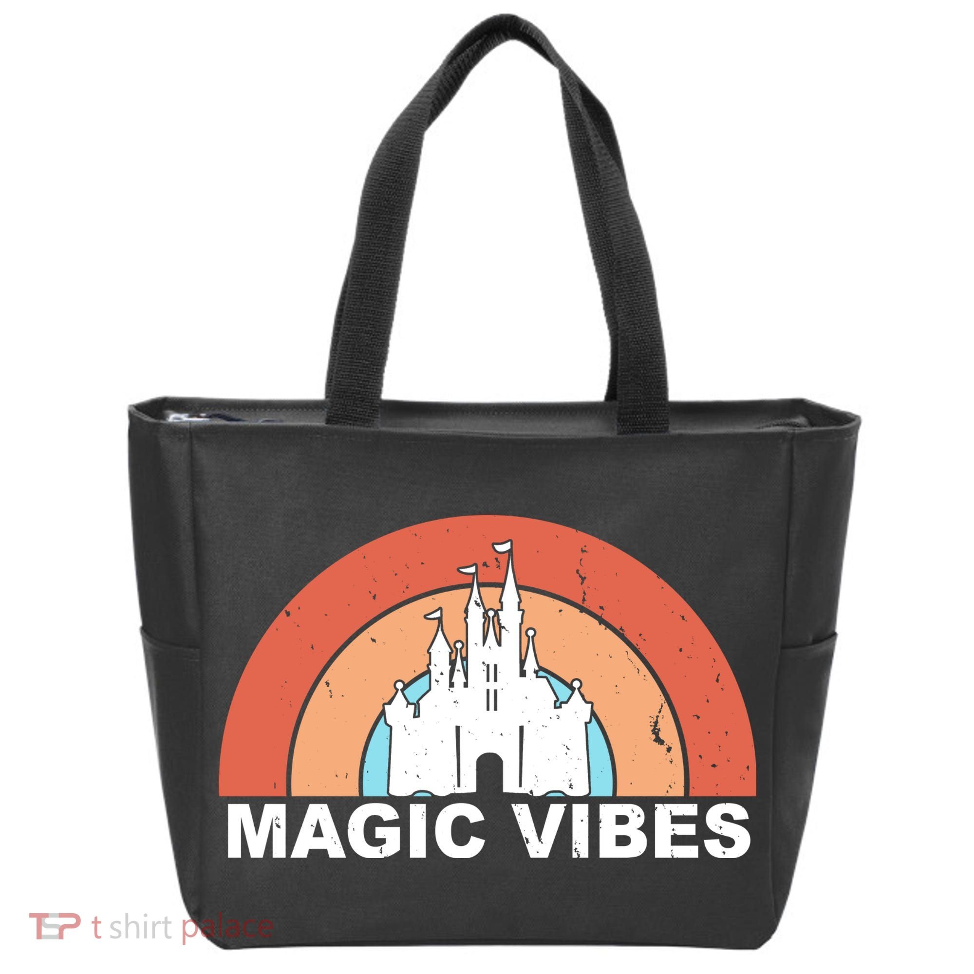 Magic Vibes Retro Tote Bag