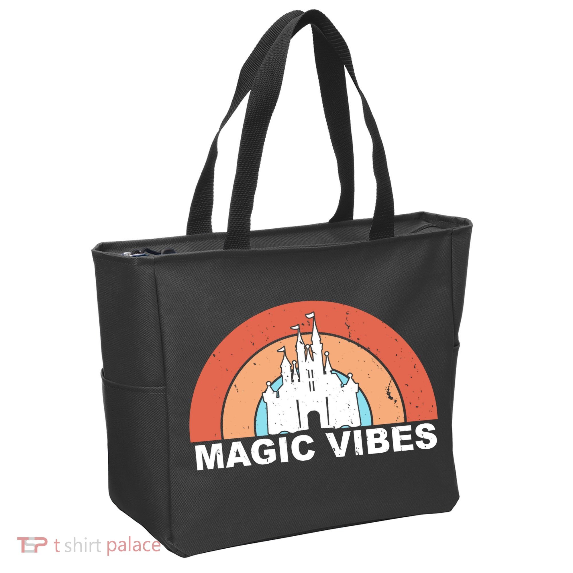 Magic Vibes Retro Tote Bag