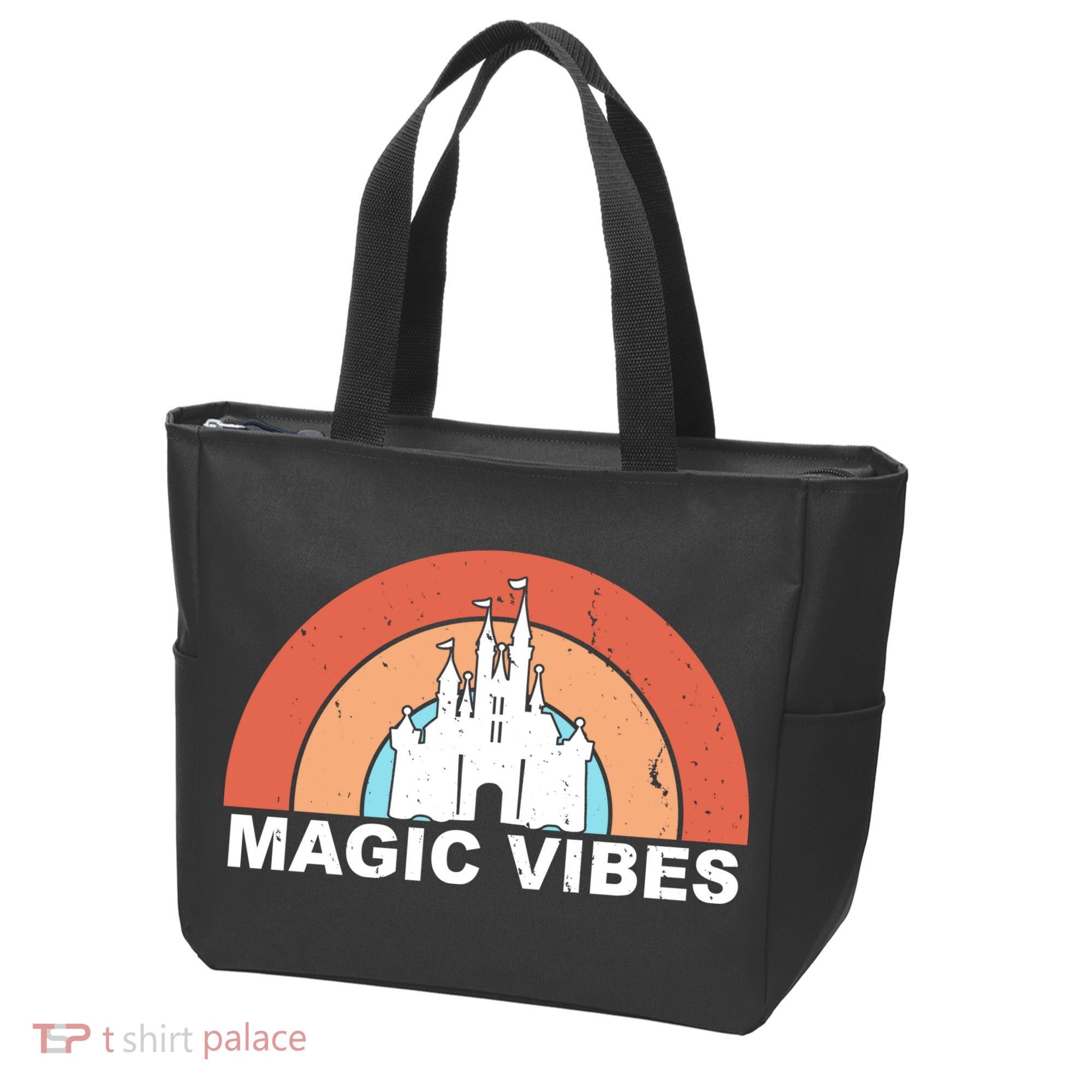 Magic Vibes Retro Tote Bag