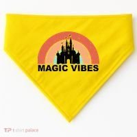 Magic Vibes Retro USA-Made Doggie Bandana thumb 0