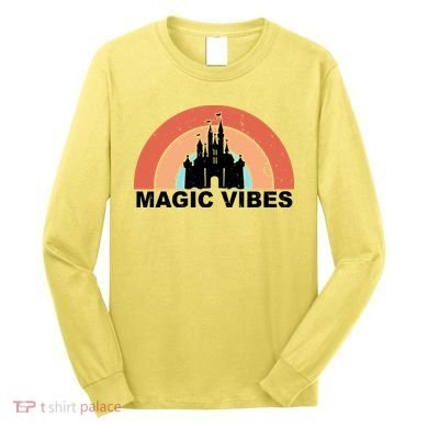 Magic Vibes Retro Long Sleeve Shirt