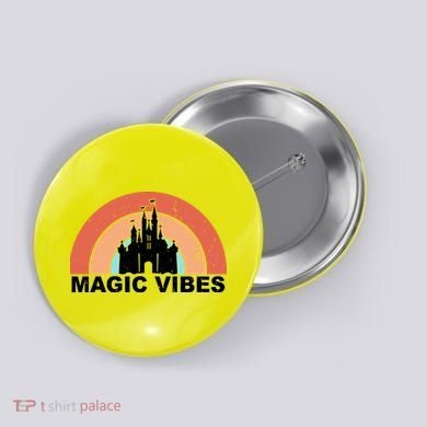 Magic Vibes Retro Button
