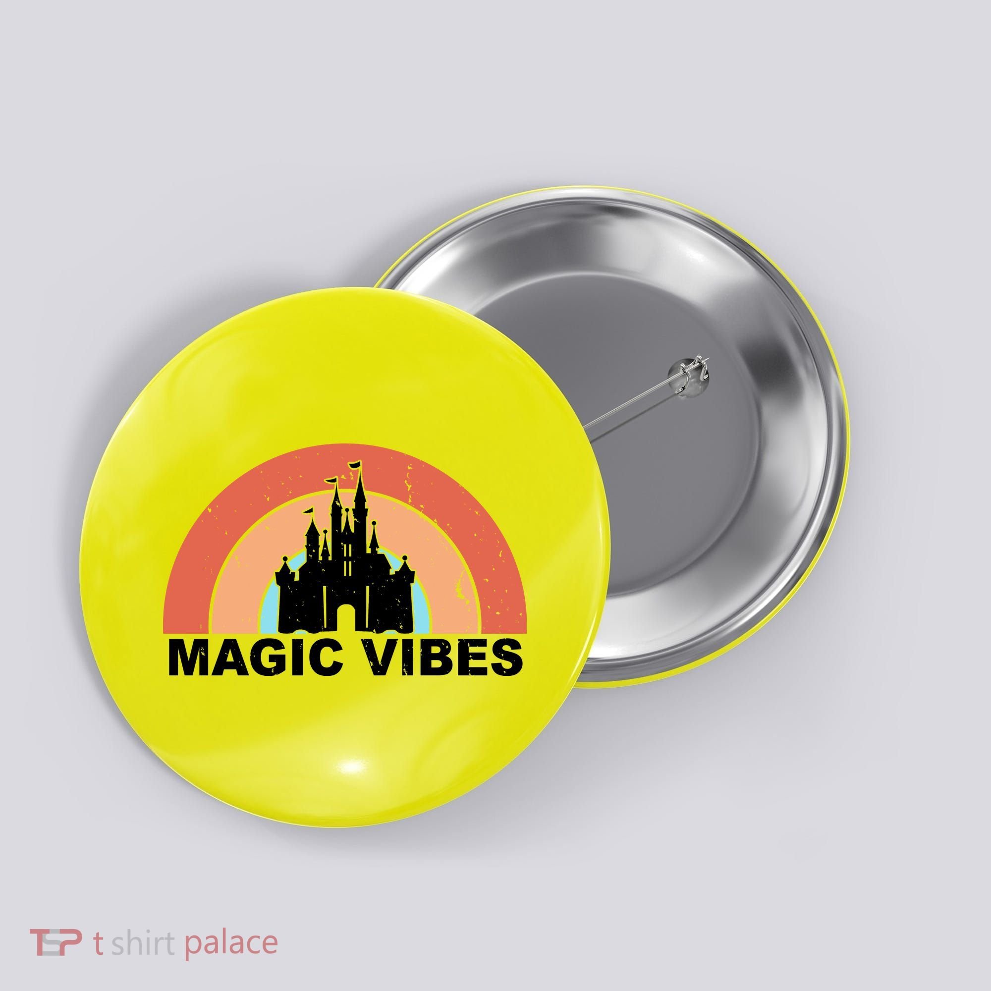 Magic Vibes Retro Button