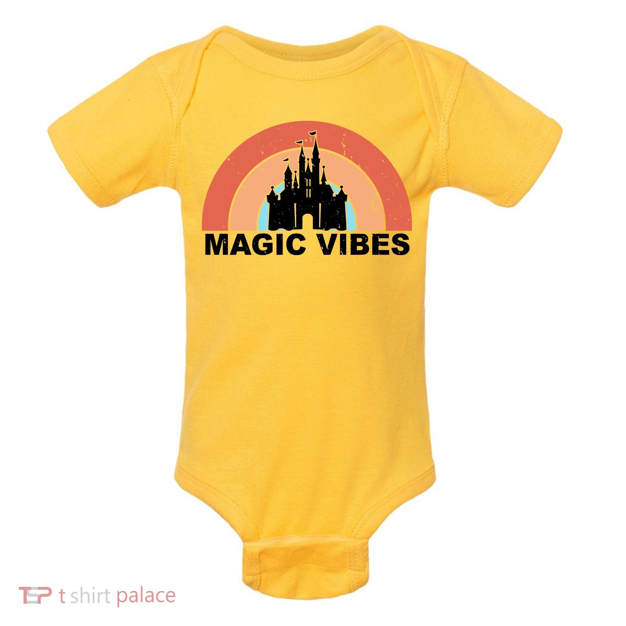 Magic Vibes Retro Baby Bodysuit