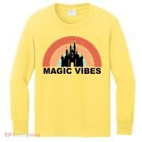 Magic Vibes Retro Kids Long Sleeve Shirt thumb 0