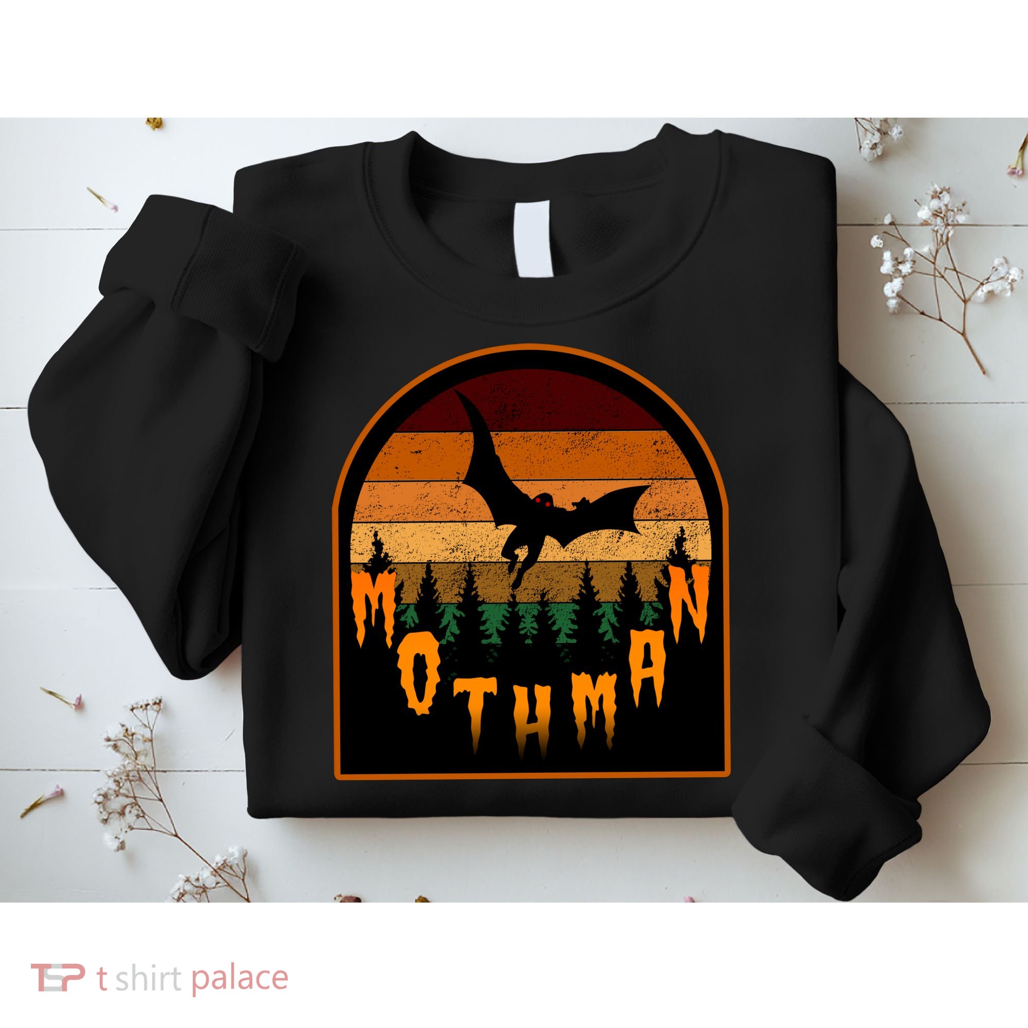 Mothman Vintage Retro Sweatshirt
