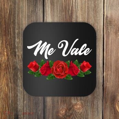 Me Vale Roses Mexican Coaster