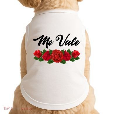 Me Vale Roses Mexican Doggie Tank