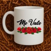 Me Vale Roses Mexican Coffee Mug thumb 2