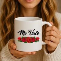 Me Vale Roses Mexican Coffee Mug thumb 3