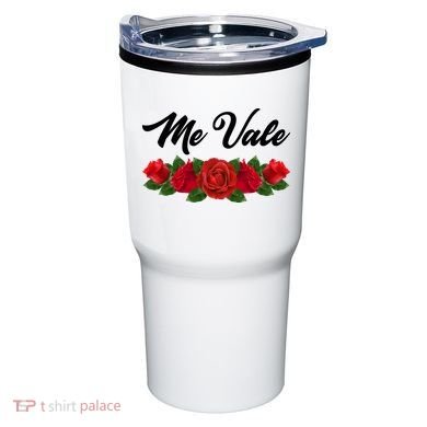 Me Vale Roses Mexican Tumbler