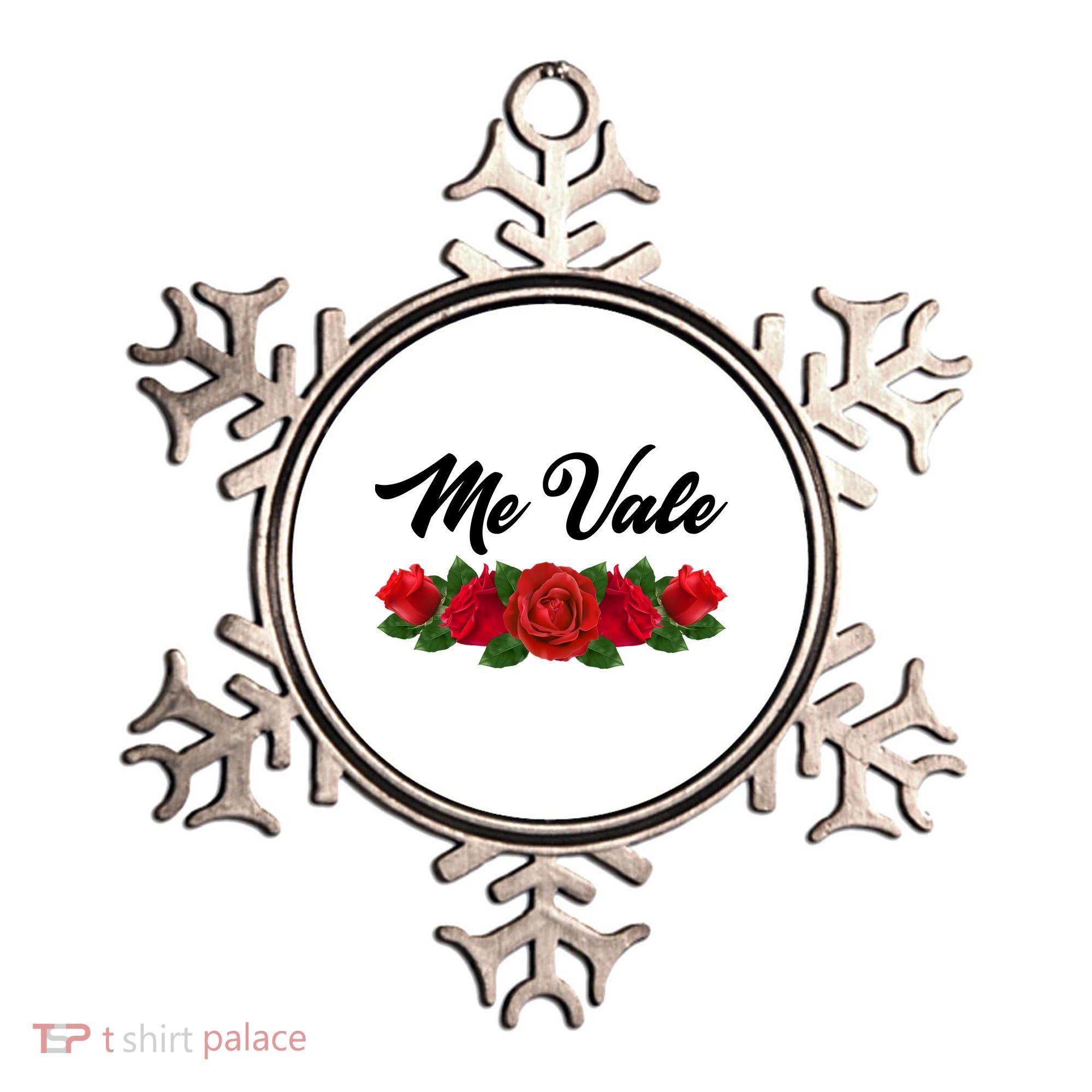 Me Vale Roses Mexican Ornament