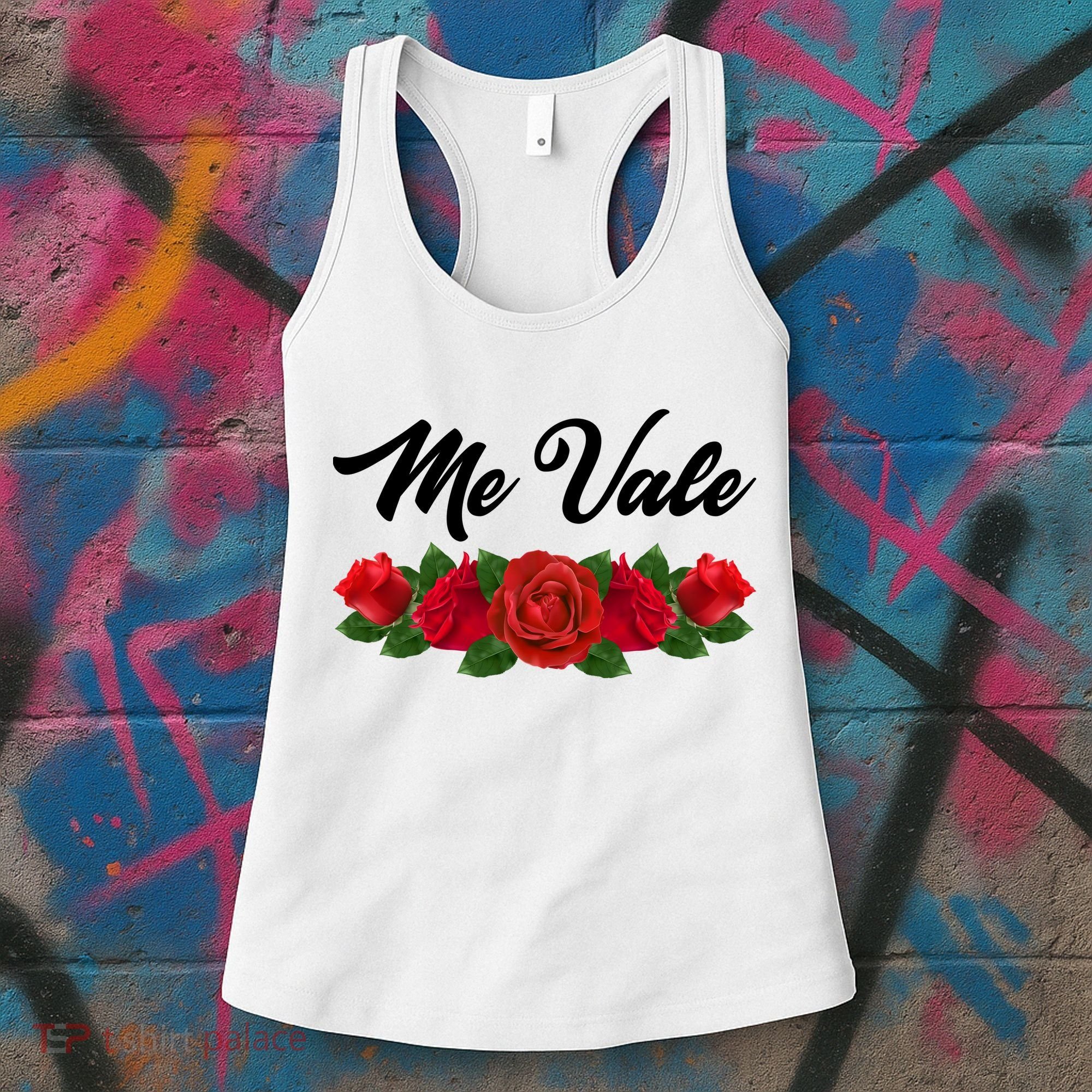Me Vale Roses Mexican Women's Tank Top
