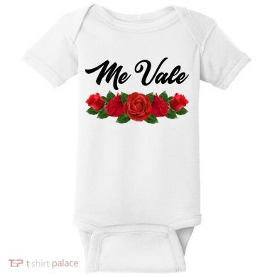 Me Vale Roses Mexican Baby Bodysuit