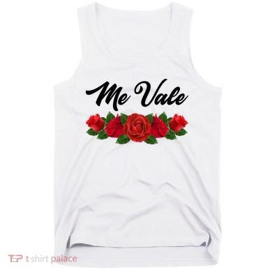 Me Vale Roses Mexican Tank Top