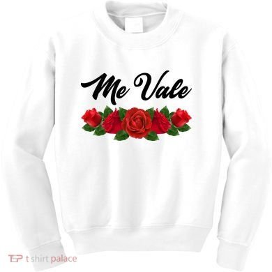Me Vale Roses Mexican Kids Sweatshirt